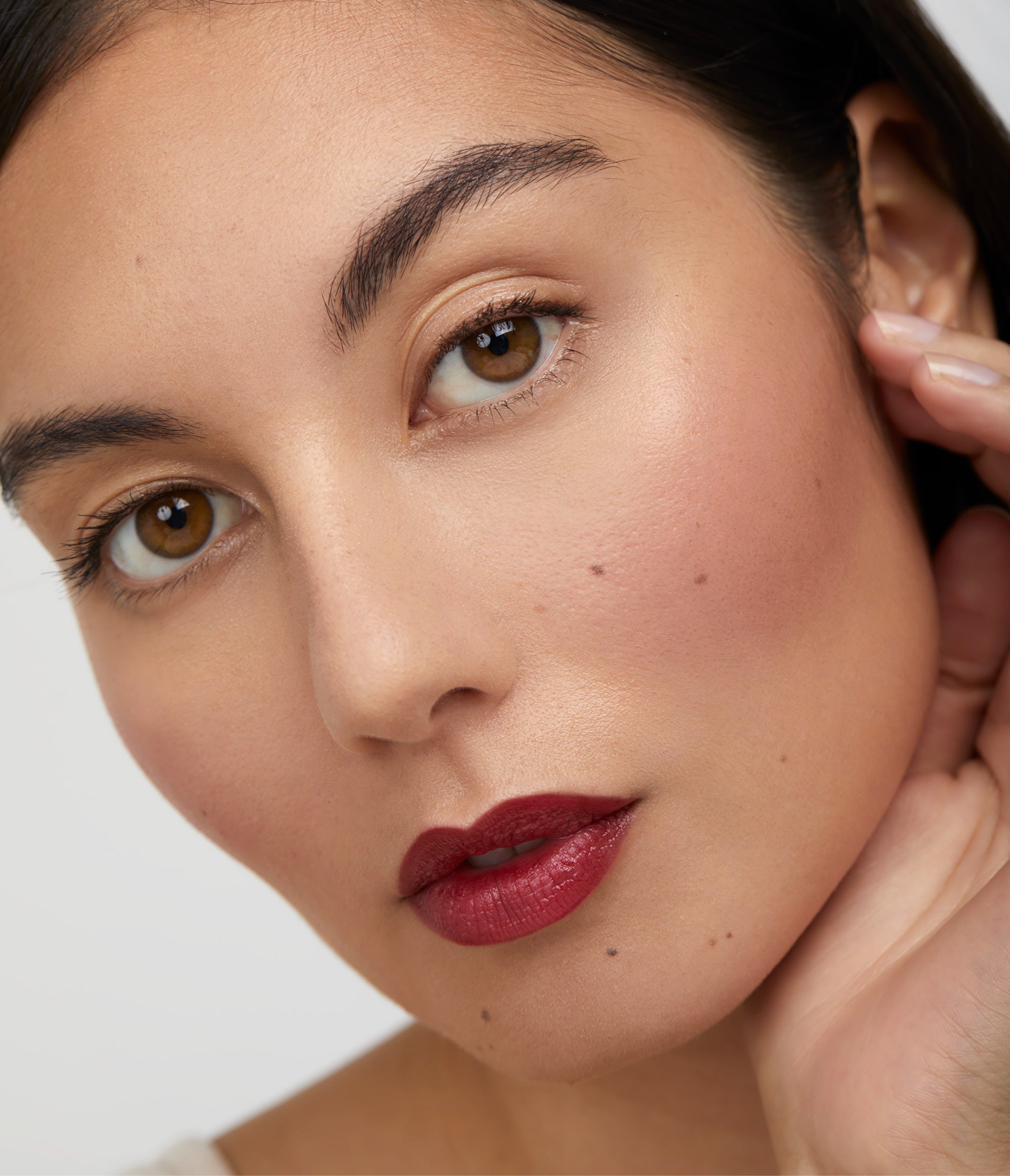 Aleph Cheek/ Lip Tint Crush Swatch Model